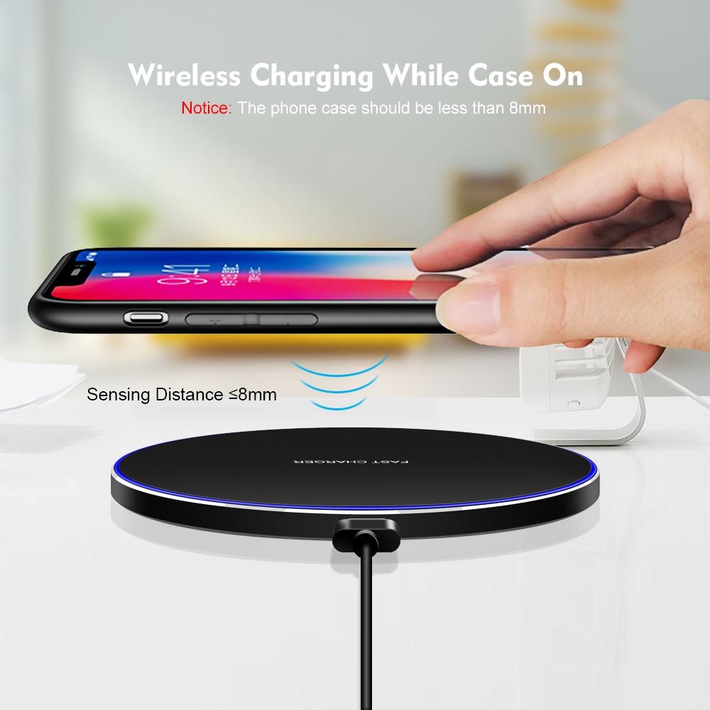 DragonCharge W9 — Base de Carga Inalámbrica 30W | Carga Rápida y Estilo Futurista